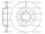 Гальмівний диск перед. A3/Caddy/Golf/Jetta/Leon/Octavia/Toledo 03- WOKING D664710 (фото 1)