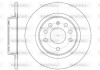 Гальмівний диск зад. Opel Vectra C 02-/Signum 03- (278x12) WOKING D668800 (фото 1)