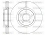 Диск гальмівний передній (кратно 2) (Remsa) Ford Kuga I II / Focus II III / Connect II / RR Evogue (D6711.10) WOKING D671110 (фото 1)