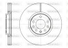 Диск тормозной передний (кратно 2) (Remsa) Opel Astra H Zafira B Meriva B WOKING D672910 (фото 1)