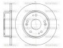 Гальмівний диск зад. Honda Accord 04-08 (260x10) WOKING D6984.00 (фото 1)