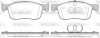 Колодки гальмівні диск. перед. (Remsa) Peugeot Expert III (16-),Citroen Jumpy III (16-), Opel Vivaro C (19-) (P16193.00) WOKING P1619300 (фото 1)