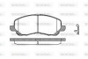 Колодки тормозные диск. перед. (Remsa) Citroen C4 aircross 2.0 10-,Dodge Caliber 2.0 06- (P9043.12) WOKING P904312 (фото 1)