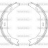 Колодки стояночного тормоза (Remsa) MB C204 (Z4751.00) WOKING Z475100 (фото 1)