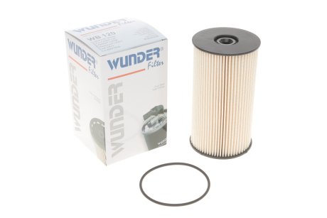 Фильтр топливный VW Caddy III/Passat 1.9/2.0 TDI 04-,Audi WUNDER FILTER WB 120 (фото 1)