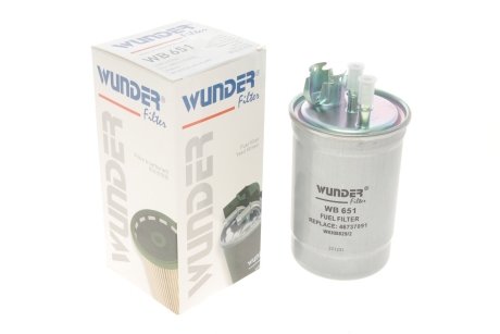 Фільтр паливний WUNDER FILTER WB 651