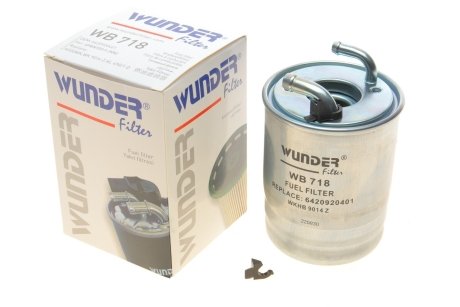 Фільтр паливний WUNDER FILTER WB 718