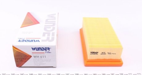 Фільтр повітряний WUNDER FILTER WH 611