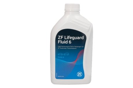 Трансмісійна олива LifeGuardFluid 6, 1л ZF S671090255