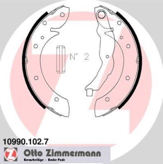 Гальмiвнi колодки барабаннi ZIMMERMANN 10990.102.7