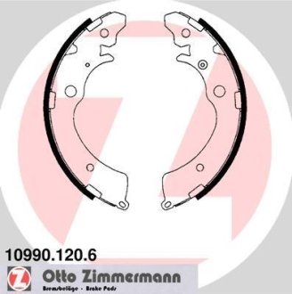 Комплект тормозных колодок ZIMMERMANN 10990.120.6 (фото 1)