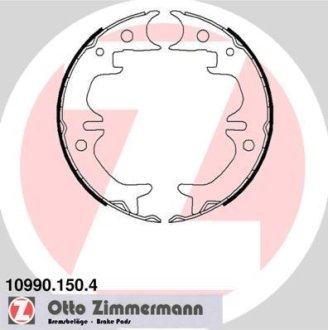 Комплект тормозных колодок, стояночная тормозная система ZIMMERMANN 10990.150.4 (фото 1)