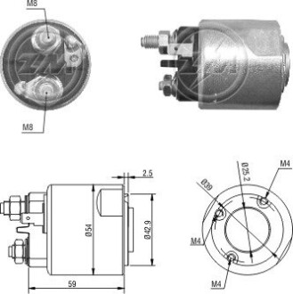 Втягуюче реле ZM ZM2495