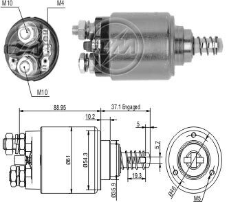 Втягуюче реле ZM ZM743